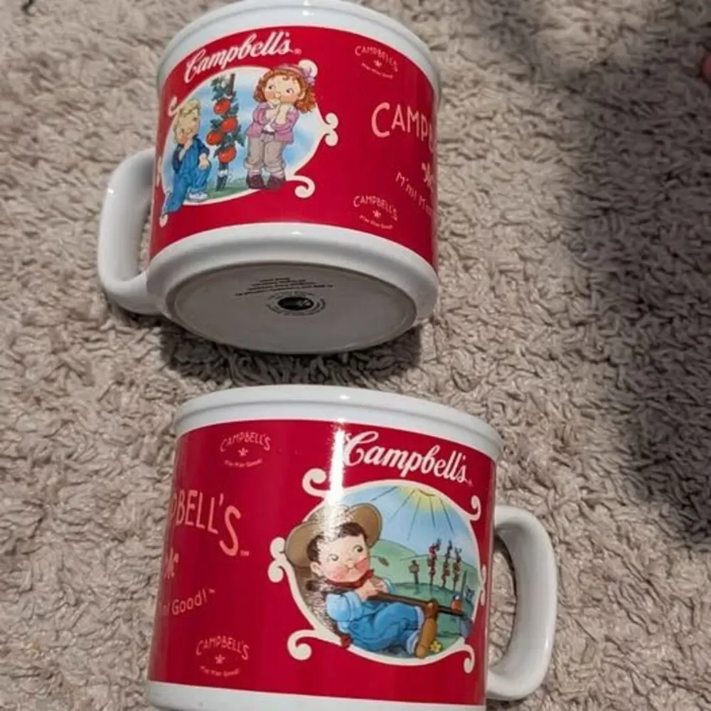 Set of 2 Campbell's Soup Mugs